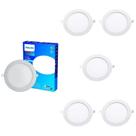 6 Luminária Plafon Led 6w Philips 6500k Bivolt DL252 400lm 6 Luminária Plafon Led 6w Philips 6500k Bivolt DL252 400lm