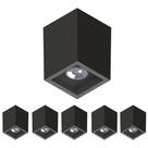 6 Luminária Sobrepor Boxit Par20 Preto E27 Save Energy 6 Luminária Sobrepor Boxit Par20 Preto E27 Save Energy