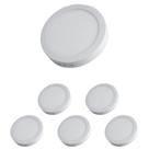 6 Luminárias Plafon Led 24w Philips 6500k Bivolt Embutir