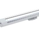6 Luminárias Sobrepor Taschibra Lumifácil 60cm C/ 1 Tubo Led 6500k Bivolt Branco