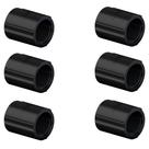 6 Luvas Eletroduto Tigre 1/2" Pvc C/rosca Antichama