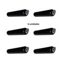 6 Manoplas 15cm x 1 Polegada Equipamento Barras Academia Fitness Punho Estacao JFIT