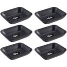 6 Mini Molheiras Petisqueiras Essential Coza 10x9cm Preto Sushi Plásticos Restaurante 6 Mini Molheiras Petisqueiras Essential Coza 10x9cm Preto Sushi Plásticos Restaurante