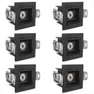 6 Mini Spot Embutido Led Downlight Recuado 3000k Bet54 6 Mini Spot Embutido Led Downlight Recuado 3000k Bet54