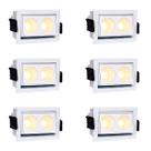 6 Mini Spot Foco Móvel Downlight Embutir Led Micro Bet94 6 Mini Spot Foco Móvel Downlight Embutir Led Micro Bet94