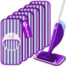 6 Mop Pads de Reposição para Swiffer WetJet Spray Mop 6 Mop Pads de Reposição para Swiffer WetJet Spray Mop