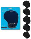 6 Mouse Pad com apoio Gel Multilaser 6 Mouse Pad com apoio Gel Multilaser