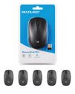 6 mouses sem fio ms200 usb 1200dpi multilaser