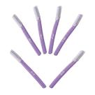 6 Navalhas Facial Enox Dermaplaning Sobrancelha Profissional