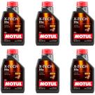 6 Óleos de Motor Sintético Econômico Motul X-Tech Lite 5w-30 Fiat Ford Gm Hyundai Kia Jeep Toyota