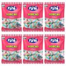 6 Pacotes Marshmallow Torção Baunilha Fini 250g