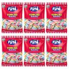 6 Pacotes Marshmallow Torção Recheadinho Fini 250g