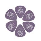 6 Palheta DUNLOP Gator Grip 0,71 mm guitarra 417r roxo claro 6 Palheta DUNLOP Gator Grip 0,71 mm guitarra 417r roxo claro