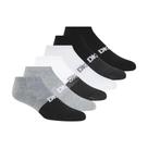 6 Pares de Calcetas DKNY para Hombre, Corte Bajo, Gris/Negro, Talla 10-13