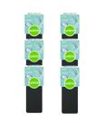 6 Pares De Meia Compressão Moderada 3/4 5-10 Mmhg Masculina