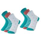 6 Pares De Meias Cano Médio Infantil Kids Bebe Mash De Algodão Cotton