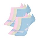 6 Pares De Meias Infantil Para Crianças Modelo Sapatilha