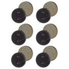 6 Pares Pastilha Redonda Patinete Elétrico e Compativel M365 FSB08 FSB09