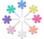 6 Passador Colocador Linha Em Agulha Costura Flor Coloridos