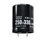 6 PÇS CAPACITOR ELETROLITICO 330X250V - 330UF X 250V - 105º