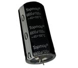 6 PÇS CAPACITOR ELETROLITICO 6800X100V - 6800UF X 100V 105º
