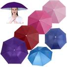 6 peças de chapéus de guarda-chuva dobráveis à prova d'água de 21" de diâmetro