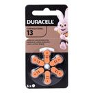 6 Pilha 13 Duracell P/Aparelho Auditivo Longa Duração 6 Pilha 13 Duracell P/Aparelho Auditivo Longa Duração