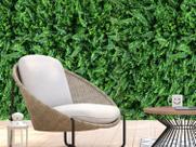 6 Placas Artificiais com folhagens Premium UV para Jardim Vertical permanente transforme seu ambiente