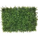 6 Placas Parede Samambaia Artificial Jardim Vertical 60x40