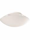 6 Plafon Solari Redondo Branco Para 1 Lâmpada E27 Bivolt