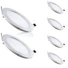 6 Plafons Led De Teto Philips 18w Redonda 4000k Bivolt