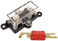 6 Porta Fusível Automotivo Midi e 6 Fusíveis Mini Faca 50A 6 Porta Fusível Automotivo Midi e 6 Fusíveis Mini Faca 50A