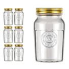 6 Pote Americano Mantimento Café Vidro Vintage 1,5L Nadir 6 Pote Americano Mantimento Café Vidro Vintage 1,5L Nadir