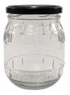 6 Potes Vidro Granada 500ml Tampa De Metal Conserva Ou Doce - GGABC