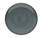 6 Pratos Fundos Wolff Reactive Glaze Cinza De Porcelana 21cm