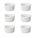 6 Ramequins De Porecelana 40 Ml Creme Brulée Nhoque Hotel Cozinha Buffet De Festa