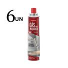 6 Refil Cartucho Gás Maçarico 400mL/215g
