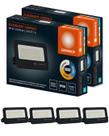 6 refletor led fl.compact 30w 3000k 4000k 5000k 3000lm