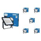 6 Refletor Led Philips 100w 6500k Fria Philips Bivolt IP65