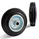 6 Roda Borracha Maciça 5 Polegada Rolamento Rolete Beltools