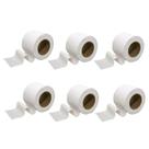 6 Rolo Fita Pvc Branca Isolar Refrigeração/ar Condicionado