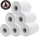 6 Rolos Etiqueta Adesiva Papel Couche Branca sem Ribbon 6 Rolos Etiqueta Adesiva Papel Couche Branca sem Ribbon