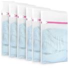 6 Sacos de Lavar Roupas Delicadas 50x60 Saquinhos Lingerie Lavanderia Lavagem
