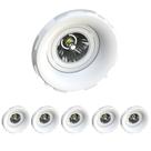 6 Spot Embutir No Frame Ar70 Gu10 Redondo Save Energy