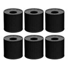 6 Suporte De Papel Higiênico Rattan Para Mesa De Escritório 6 Suporte De Papel Higiênico Rattan Para Mesa De Escritório