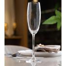 6 Taças de Champagne De Cristal Veronica 220Ml