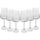 6 Taças para Vinho Wolff Alex Optic 600ml Cristal Ecológico