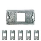 6 Tampa Condulete Fixo 2 Interruptor Tecla 1 Pol Sieg