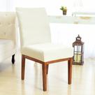 6 Tecido de Cadeiras Jantar Universal Envio 24h Creme