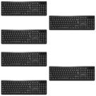 6 Teclado Sem Fio TC607 USB 2.4GHz ABNT2 Preto Multilaser